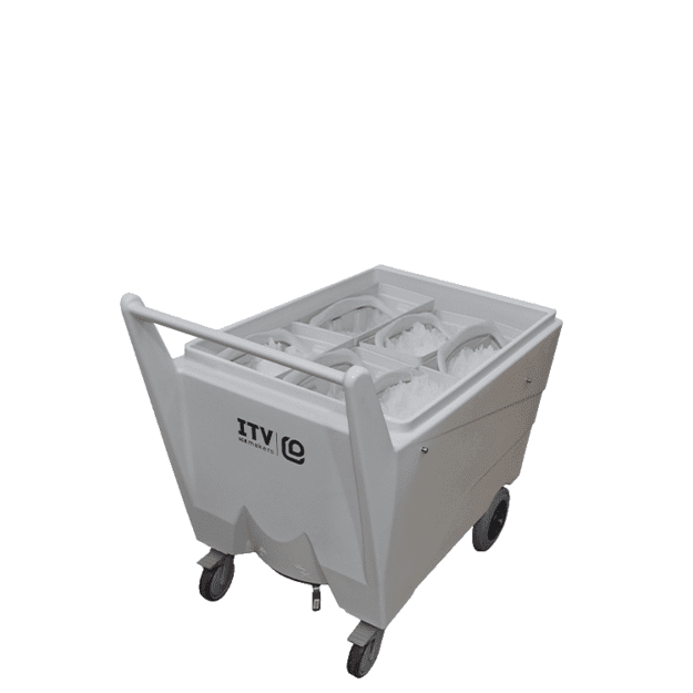 ITV EASY cart ledo transportavimo vežimėlis, 112 kg (19551)