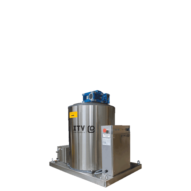 ITV SCALA 600 SPLIT - pramoninis 1,5-3 mm dribsnių ledo generatorius, 600 kg/24 h