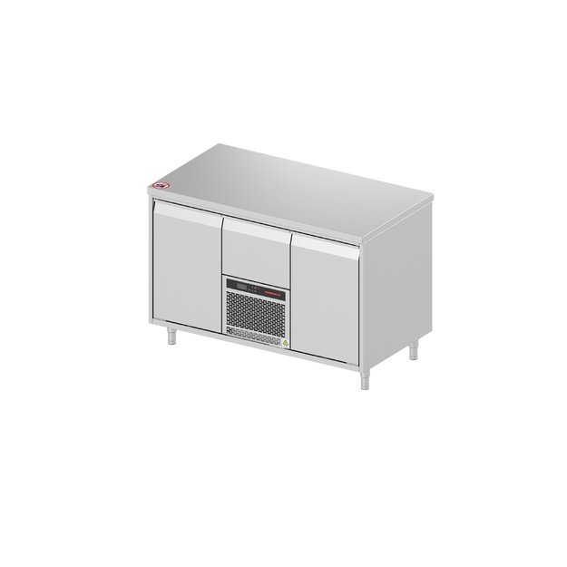 Novameta šaldiklio stalas FP0-N202, 1300 × 700 × 900 mm