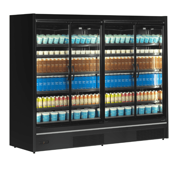 Low-energi multideck cooler with doors MDCA2500HB