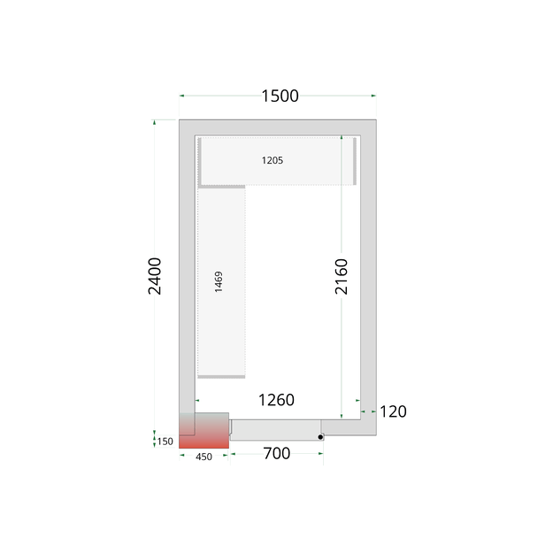  Shelf Rack System Kit