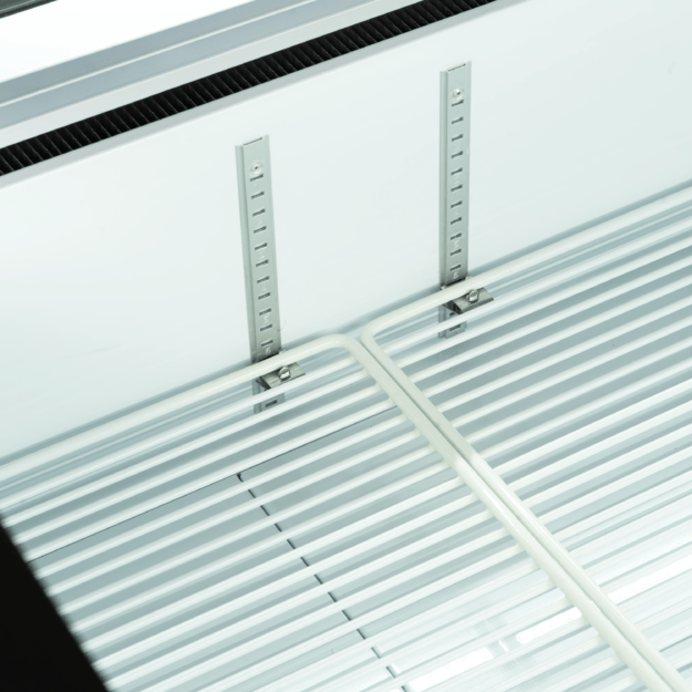 Flexible island cooler for driving impulse sales UHD201 /Black 1