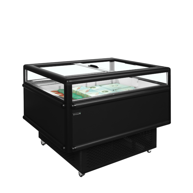 Flexible island cooler for driving impulse sales UHD201 /Black 3