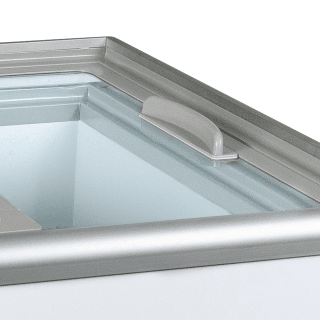 Chest freezer for a great product display IDA500-W1