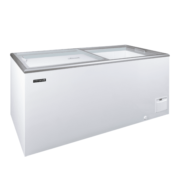 Chest freezer for a great product display IDA500-W1