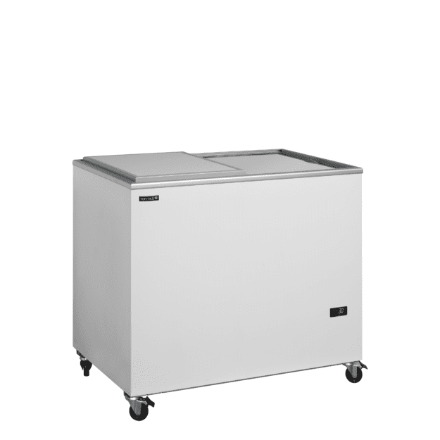 Chest cooler with sliding lids ISC302SD