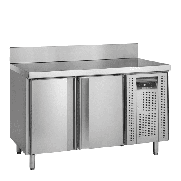 Refrigerated bakery table - 400x600 mm - 2 doors BK210SP