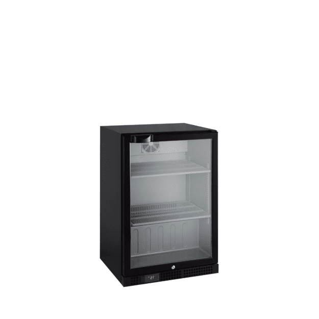 Backbar with hinged glass door DB127H