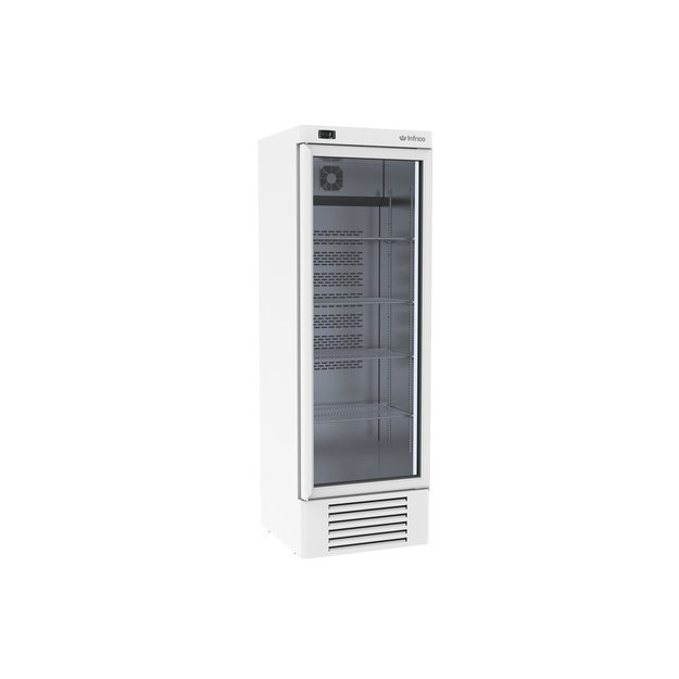 Single-door display refrigerator INFRICO ERC36B – 355 l