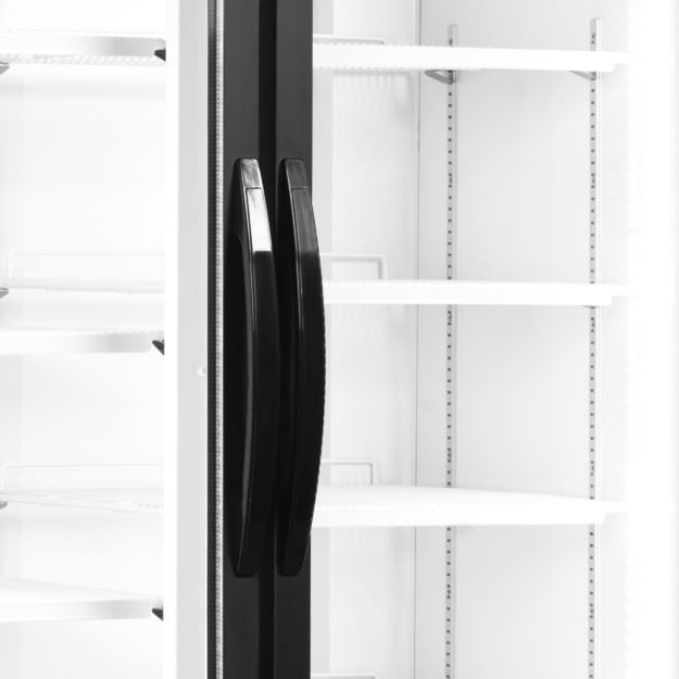 Dviejų durų vitrininis šaldytuvas su švieslente FSC1200H