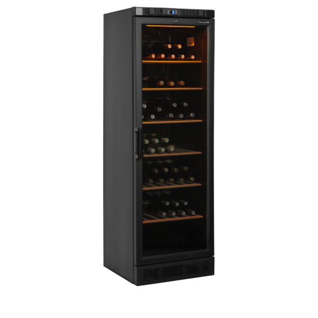 Juodas butelių aušintuvas tinka vynui CPV1380E 8