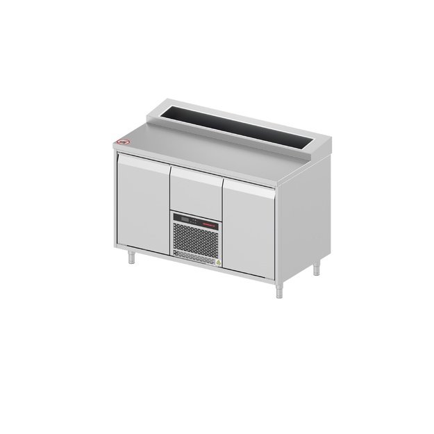 Novameta saladetė FS0-E202, 1300 × 700 × 900 mm