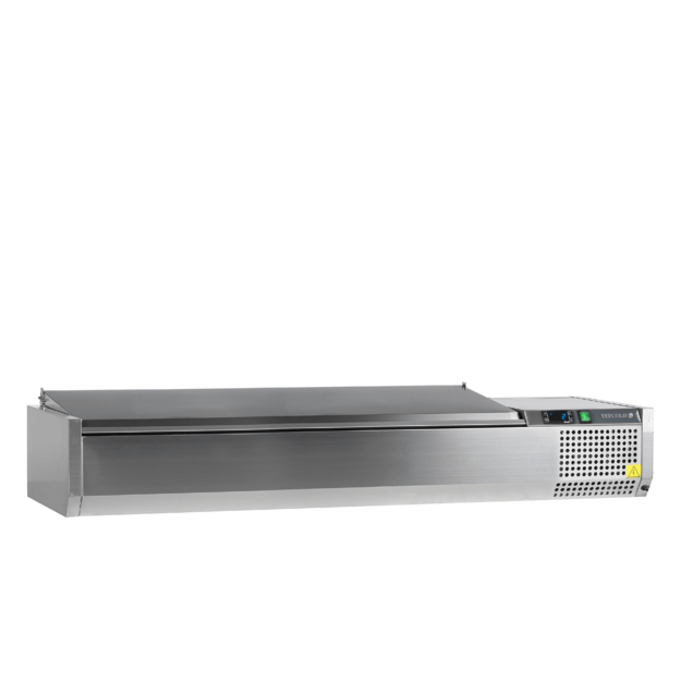 TOP CHILLING DISPLAY 1/3 STAINLESS STEEL LID 5X GN1/3+ 1X GN1/2 - without trays VK38-160 S/S LID