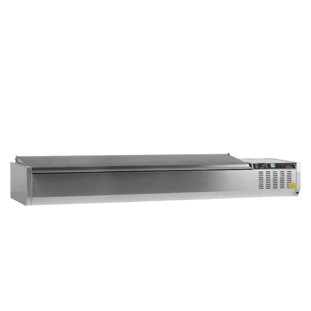 Countertop refrigerated ingredient display GN1/4 GVC33-200 S/S