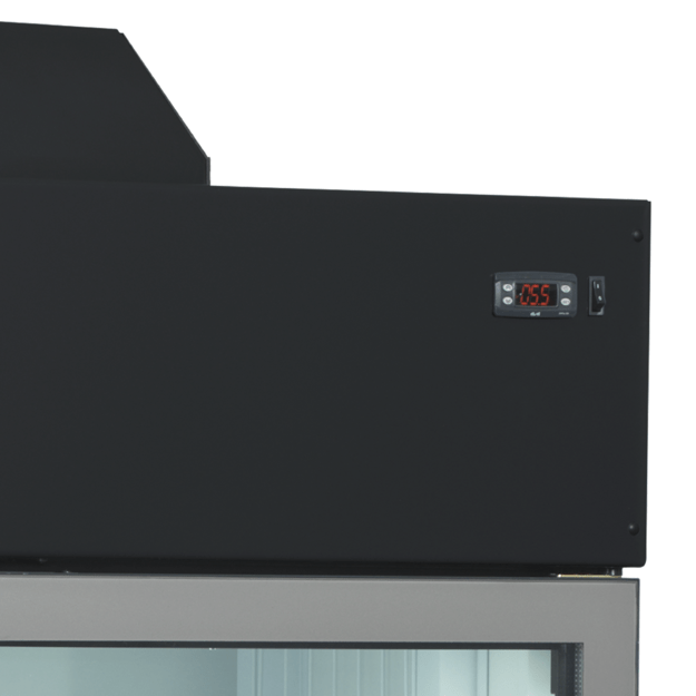 4-door freezer/cooler wall cabinet for maximizing store space MTF250B VS
