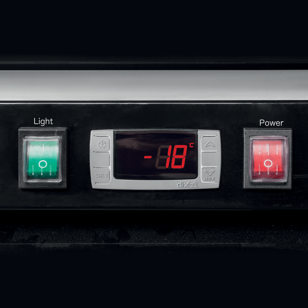 Elegant display freezer with canopy LGF2500 3