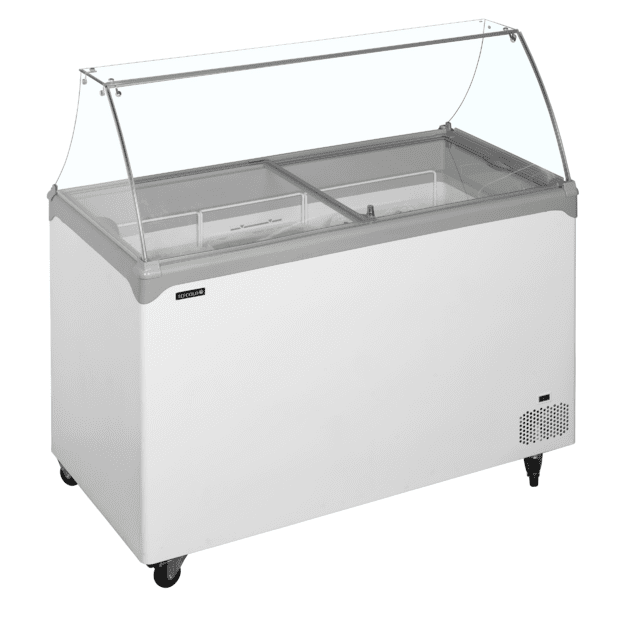 Static scoop ice cream freezer NIC402SC-SO
