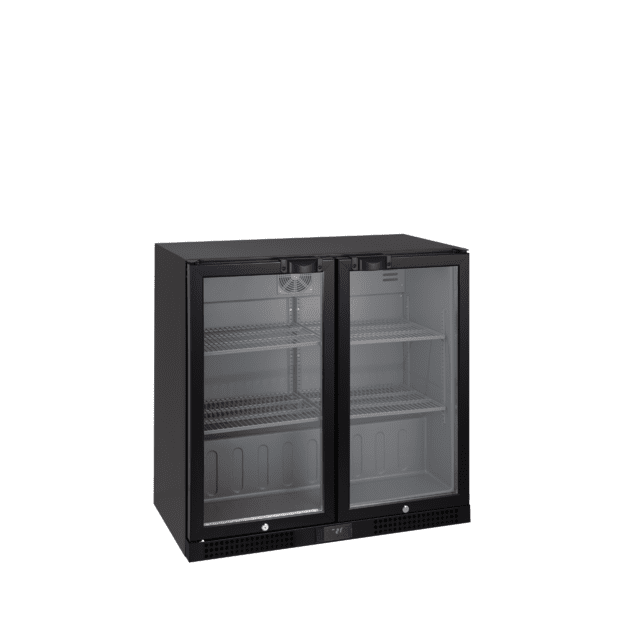 Backbar with hinged doors DB202H