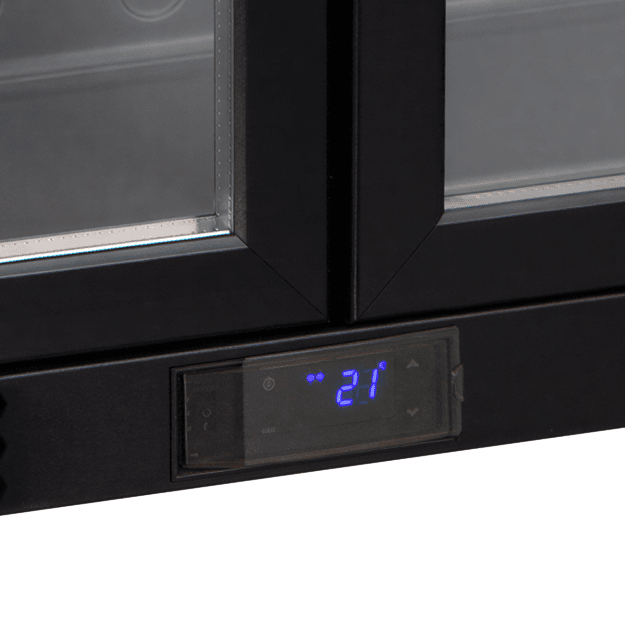 Backbar with hinged doors DB202H