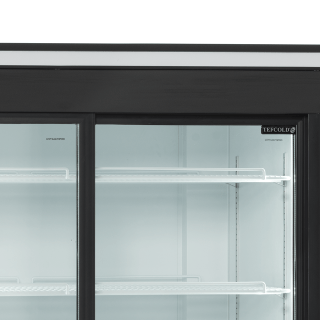Dviejų durų vitrininis šaldytuvas su švieslente FSC1200S