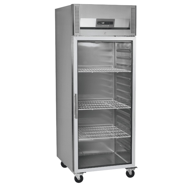 Upright commercial refrigerator with glass door RK710G