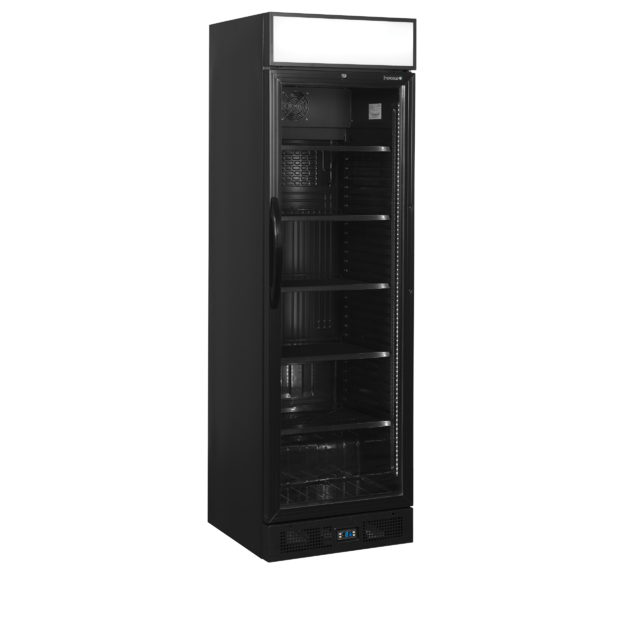 Energiją taupantis butelių aušintuvas CEV435CP BLACK