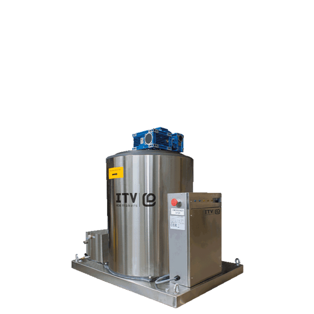 ITV SCALA 1500 SPLIT - pramoninis 1,5-3 mm dribsnių ledo generatorius, 1500 kg/24 h