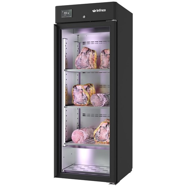 INFRICO AC280MDAB – sauso mėsos brandinimo šaldytuvas, 340 l
