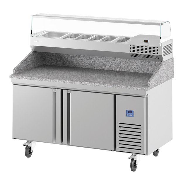 INFRICO MR 67 GT COMBO – picų ruošimo šaldymo stalas, 480 l