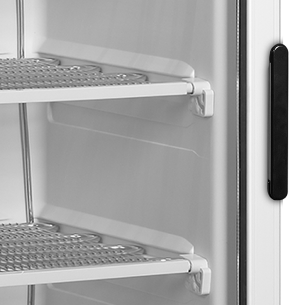 Display freezer with a heated glass door  UFFS371G L/H