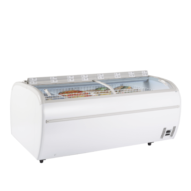 Supermarket freezer in need of less floorspace TWIN 220-CF