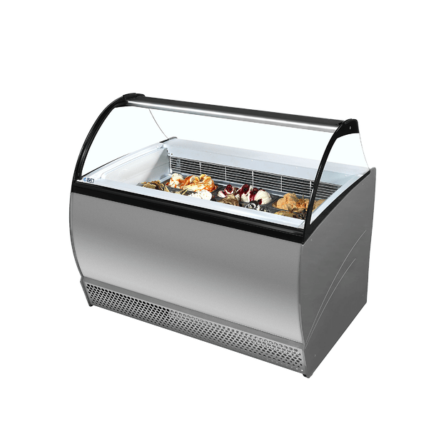 Scoop static cooled display with understorage ISABELLA 10LX