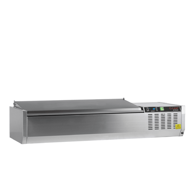 Countertop refrigerated ingredient display GN1/3 GVC38-120 S/S