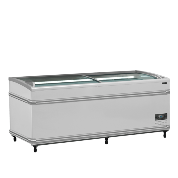 Supermarket head case for creating wonderful island displays SFI185 HC-CF VS
