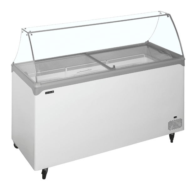 Static scoop ice cream freezer NIC502SC-SO