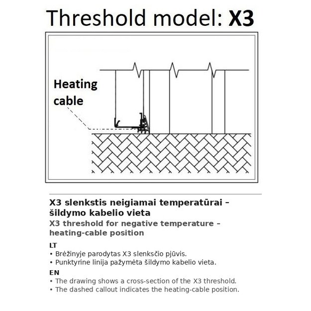 Sliding cold room door 900×1800 mm – negative temperature