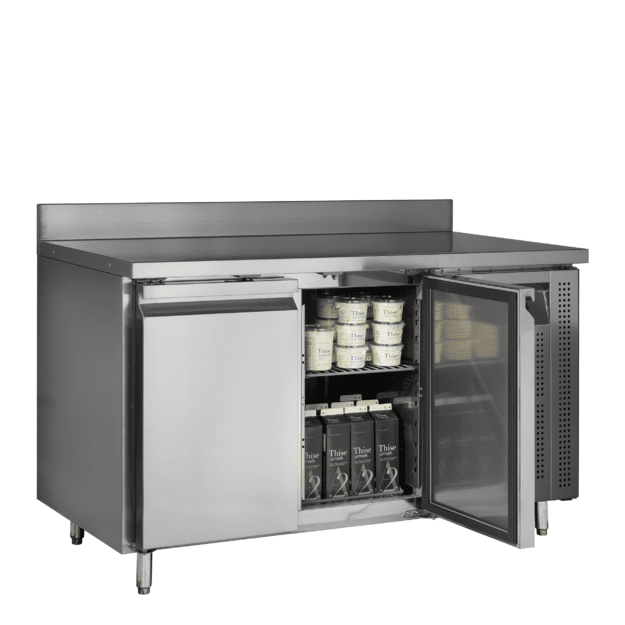 Stainless steel counter cooler with GN1/1 shelves CK7210X1SP