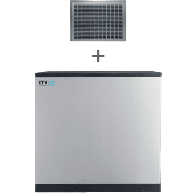 ITV SPIKA MS410R H - modulinis nuotolinio kondensavimo 6 g half dice ledo kubelių generatorius