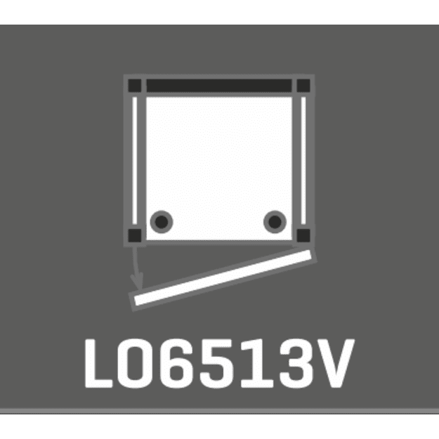 INFRICO VITRA LO65 – vyno ekspozicinė vitrina, 650 mm, 4 stiklinimo variantai