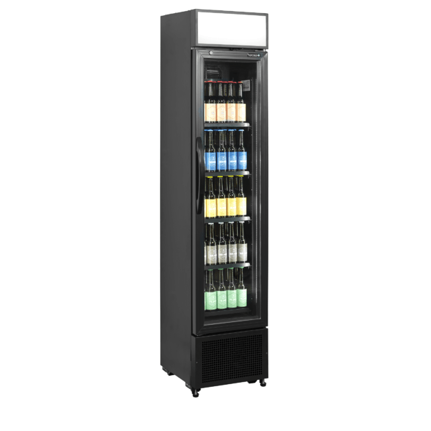 Slim Black Bottle Cooler FSC175H BLACK