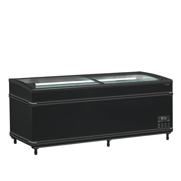 Black supermarket head case for creating wonderful island displays SFI185B HC-CF VS