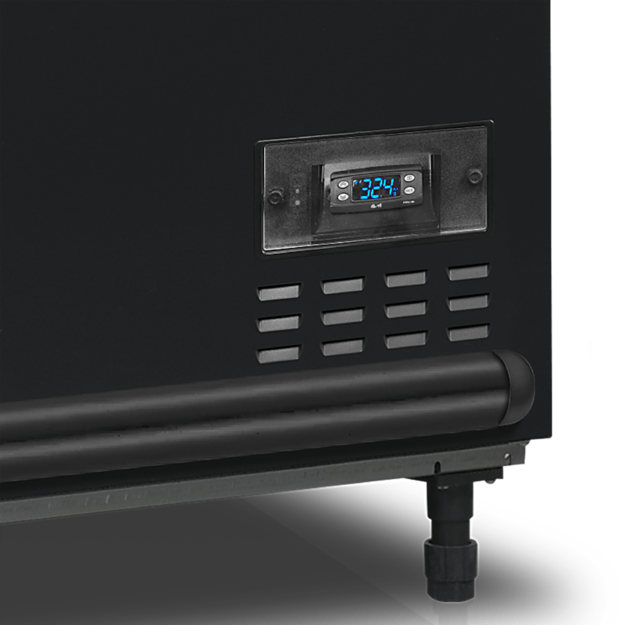 Black supermarket head case for creating wonderful island displays SFI185B HC-CF VS