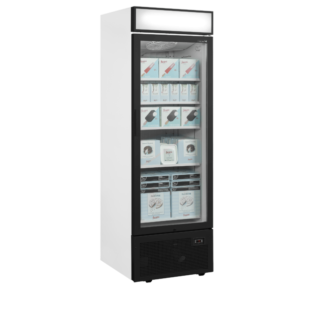 Display freezer with adjustable shelves UFSC1450GCP NF