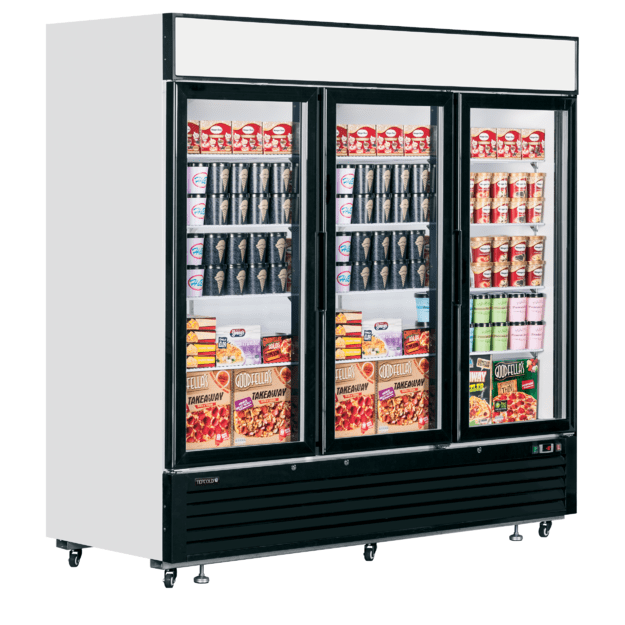 Elegant display freezer with canopy LGF7500 3