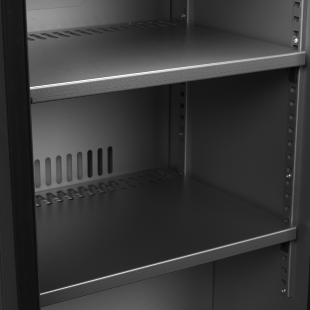 Spacious backbar cooler with right-hinged glass door SGD-120RGE  3