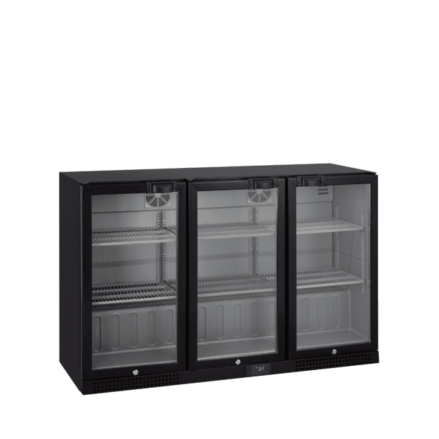 Backbar with hinged doors DB302H