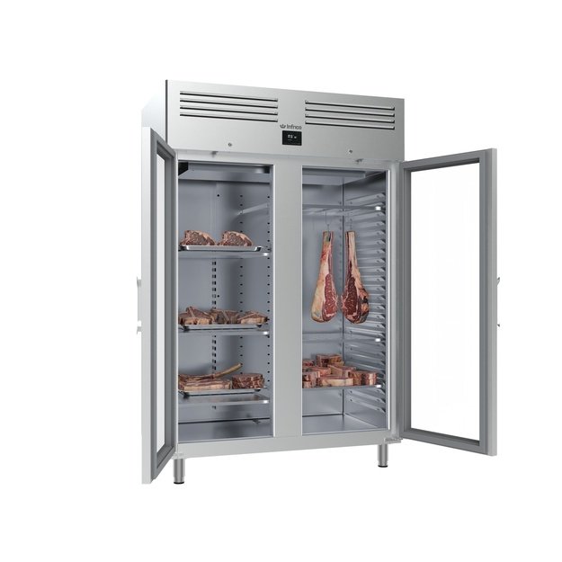 INFRICO AGB1402MDA – sauso mėsos brandinimo šaldytuvas, 1240 l