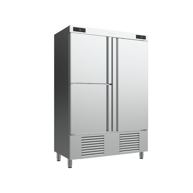 INFRICO ANDP1003TFG – šaldymo spinta žuviai, 245 + 855 l
