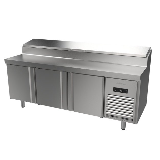 INFRICO MR 2190 EN – salotų ruošimo šaldymo stalas, 635 + 80 l