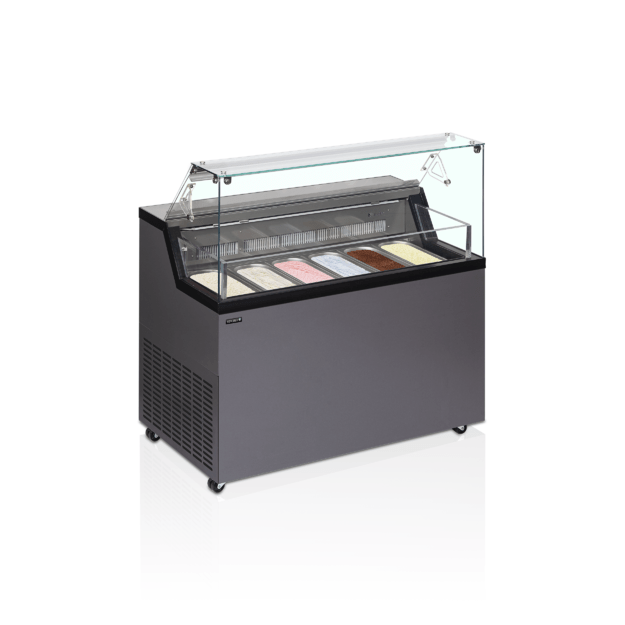 Scoop ice cream freezer with serveover MIRABELLA 6